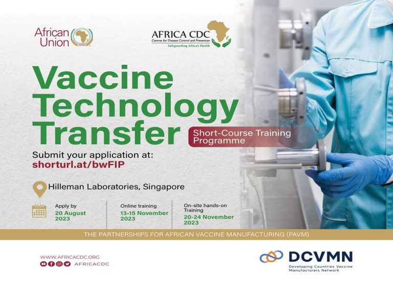 Call For Applications The Africa Cdc And Dcvmn Launches Hands On