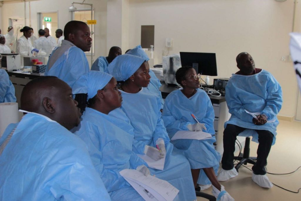 International training ebola diagnostics