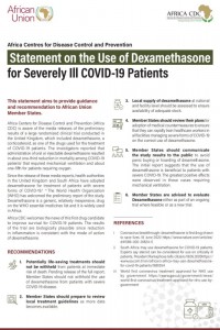 Statement Use Dexamethasone