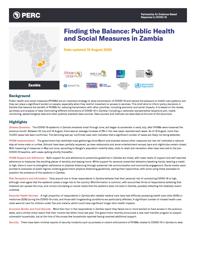 public health research topics in zambia