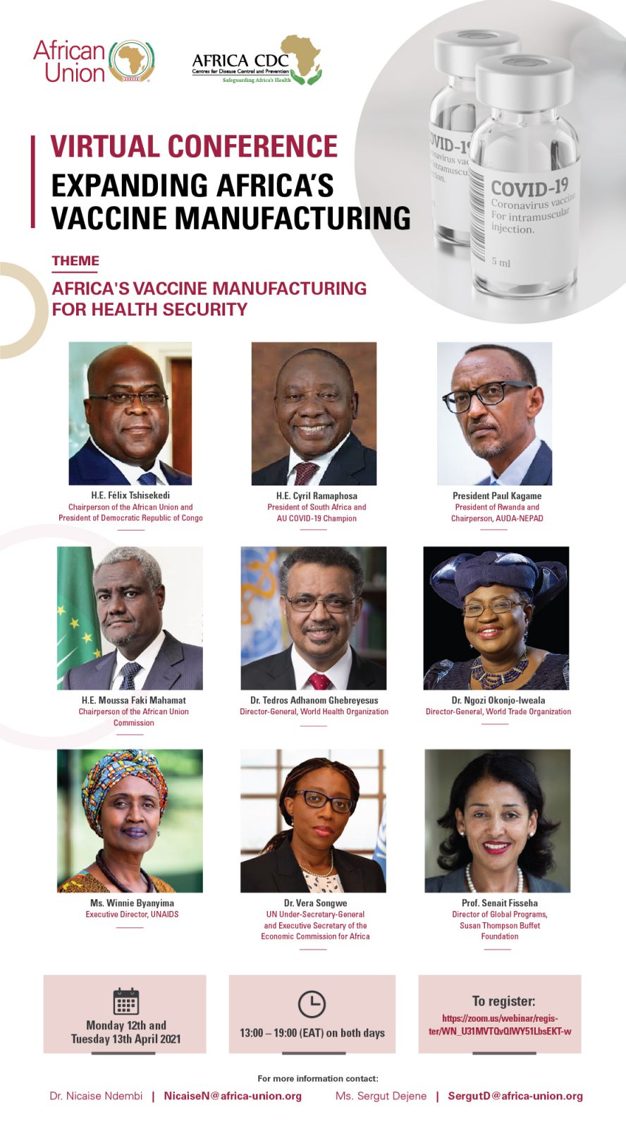 Virtual Conference: Expanding Africa’s Vaccine Manufacturing – Africa CDC