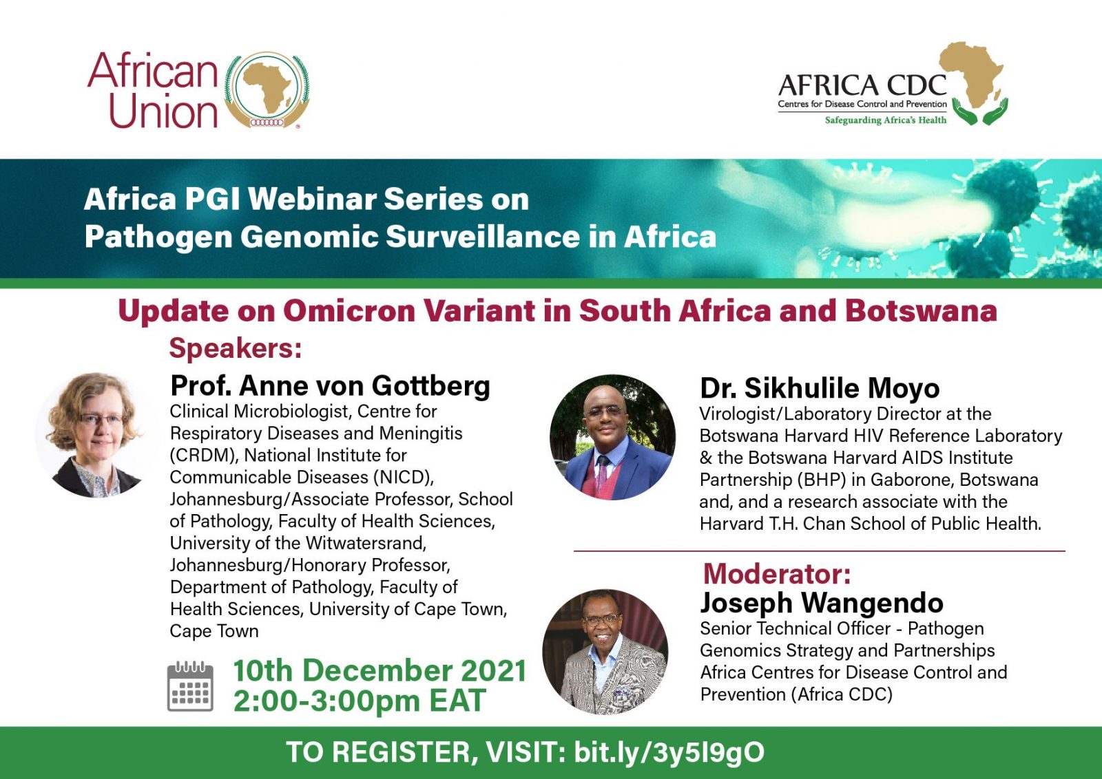 Africa PGI Webinar Series on Pathogen Genomic Surveillance in Africa ...